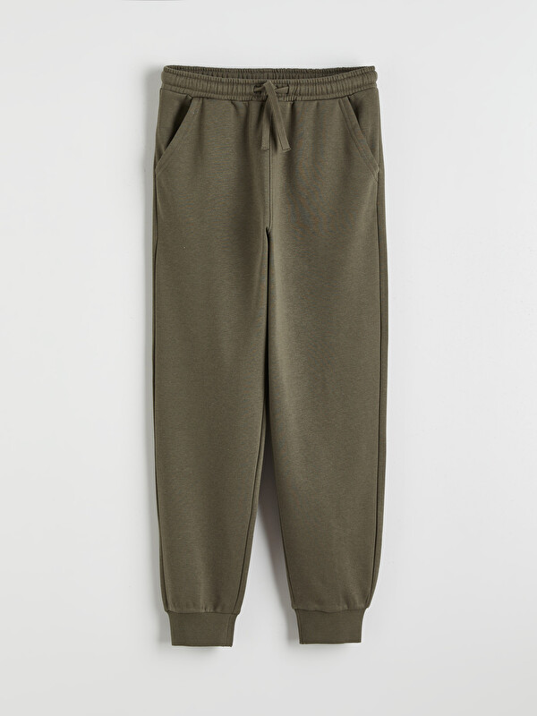 LCW Kids Elastic Waist Boys' Thick Jogger Sweatpants