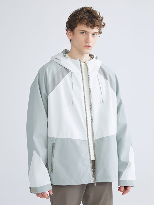 XSIDE Relaxed Fit Hooded Men's Coat