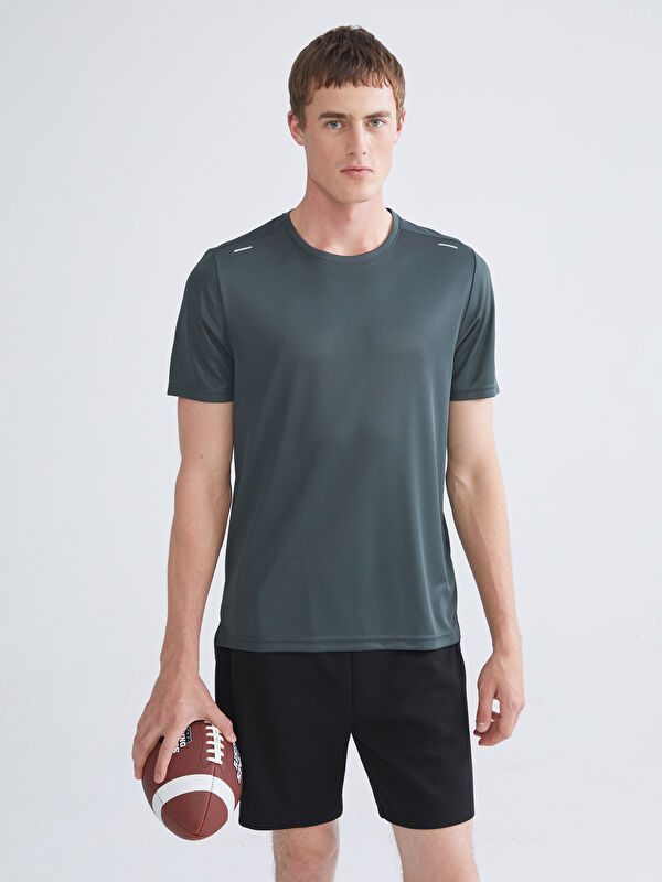 XSIDE ACTIVE Bisiklet Yaka Kısa Kollu Erkek Spor Tişört