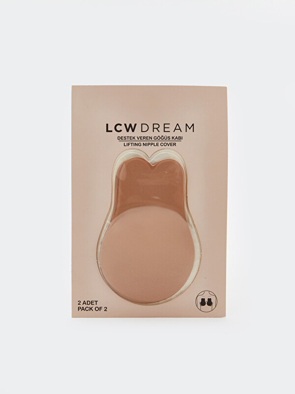 LCW DREAM Yapışkanlı Silikon Göğüs Ucu Kapatıcı 2'li