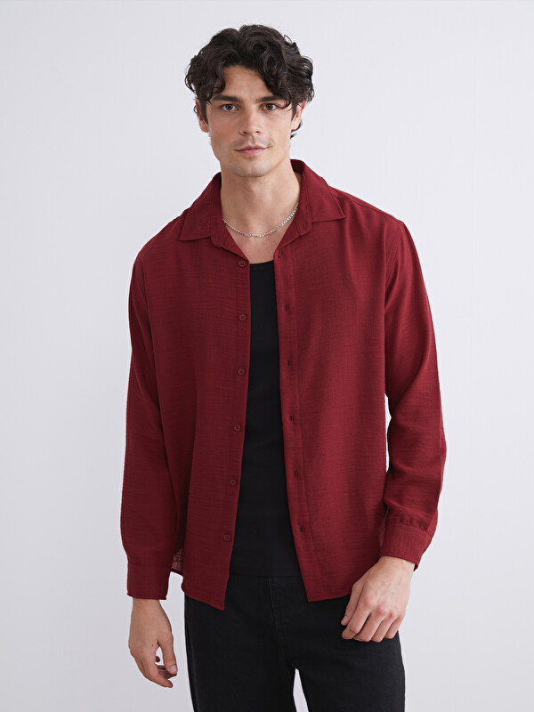XSIDE Regular Fit Uzun Kollu Erkek Gömlek