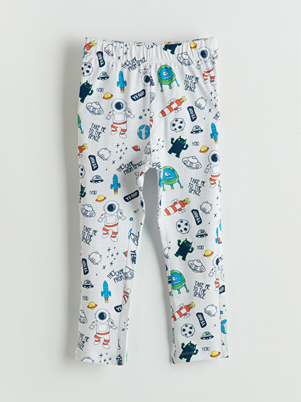 LCW Kids Desenli Erkek Çocuk Pijama Alt