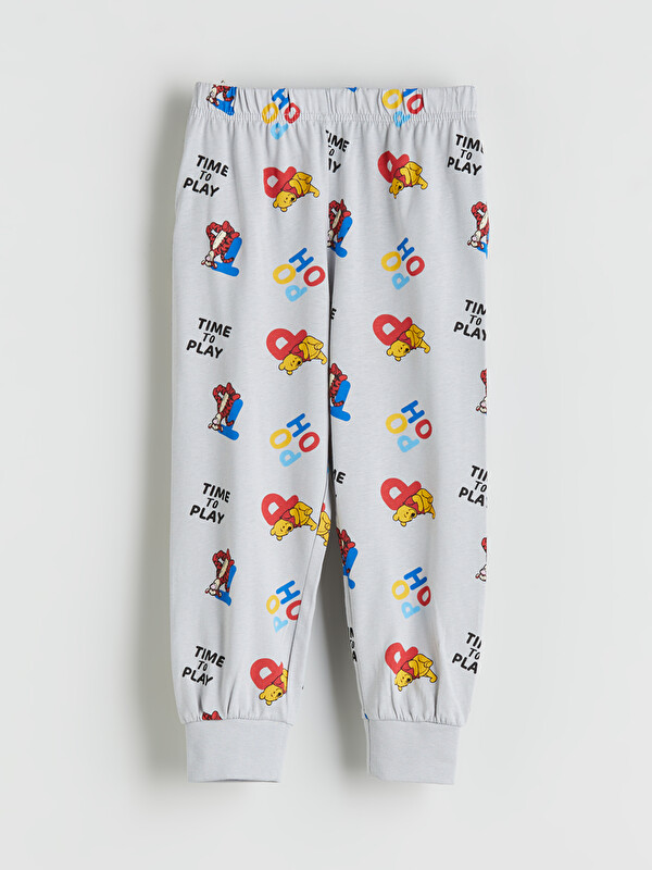 LCW Kids Beli Lastikli Winnie the Pooh Baskılı Erkek Çocuk Pijama Alt