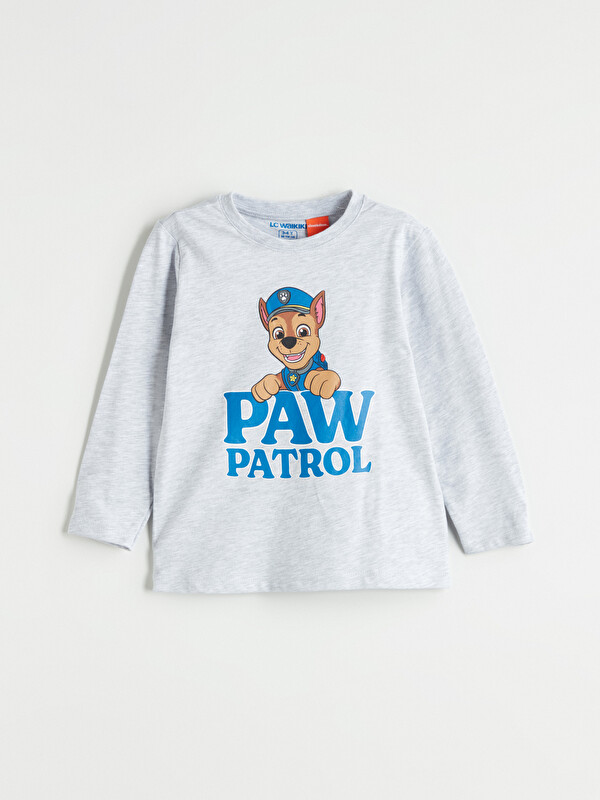 LCW Kids Paw Patrol Baskılı Erkek Çocuk Pijama Üst