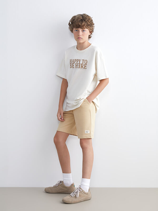 LCW Kids Beli Lastikli Erkek Çocuk Şort
