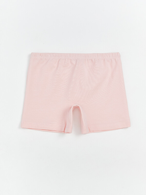 LCW Kids Baskılı Beli Lastikli Kız Çocuk Boxer
