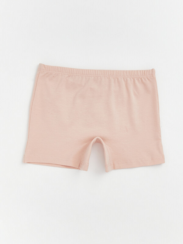 LCW Kids Beli Lastikli Kız Çocuk Boxer