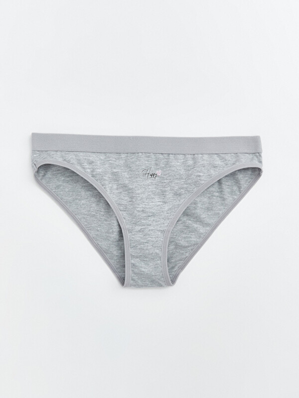 LCW Young Yazı Baskılı Bikini Külot