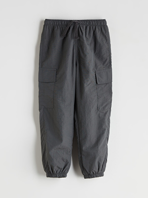 LCW Kids Beli Lastikli Erkek Çocuk Kargo Jogger Pantolon