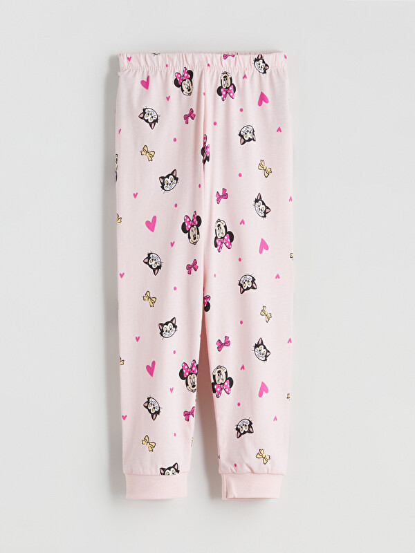LCW Kids Minnie Mouse Baskılı Kız Çocuk Pijama Alt