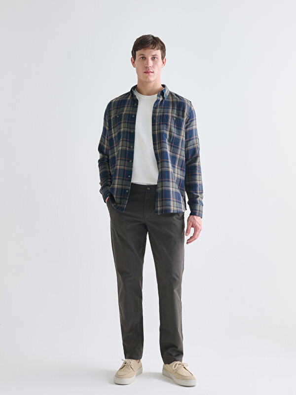 LCWAIKIKI Classic Standart Kalıp Gabardin Erkek Chino Pantolon