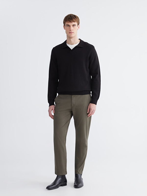 LCWAIKIKI Classic Standart Kalıp Gabardin Erkek Chino Pantolon