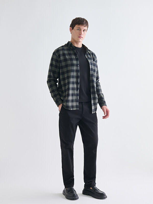 LCWAIKIKI Classic Standart Kalıp Gabardin Erkek Chino Pantolon