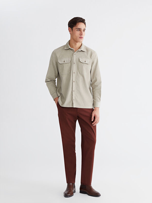 LCWAIKIKI Classic Dar Kalıp Erkek Chino Pantolon