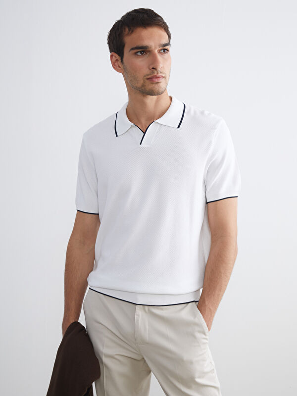 SOUTHBLUE Polo Yaka Erkek Triko Tişört
