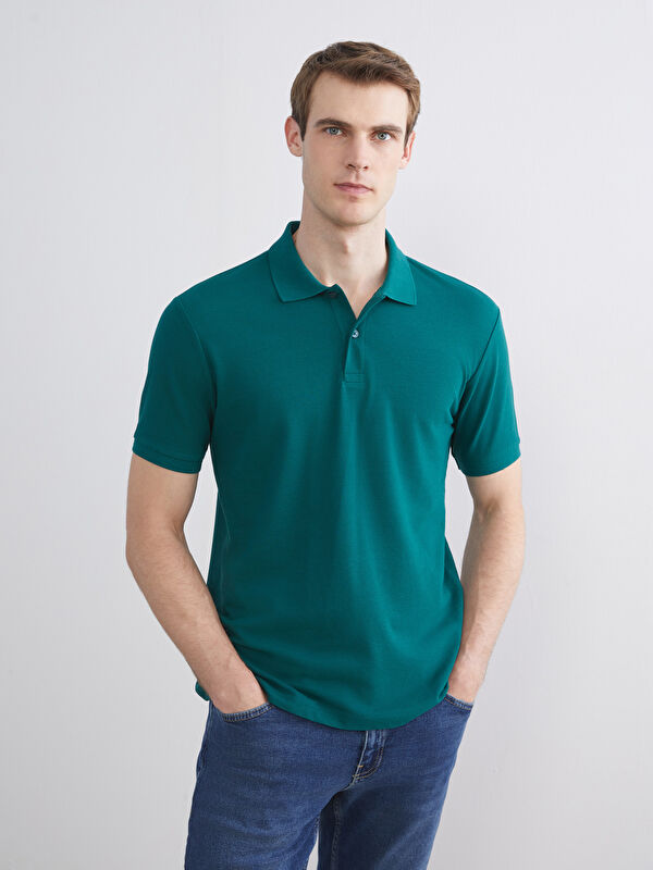 LCWAIKIKI Classic Polo Yaka Pike Erkek Tişört