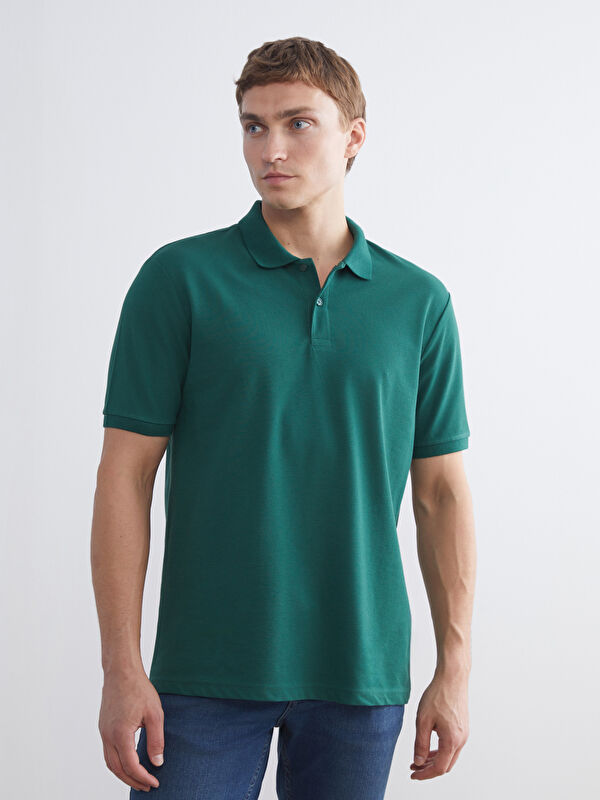 LCWAIKIKI Classic Polo Yaka Pike Erkek Tişört