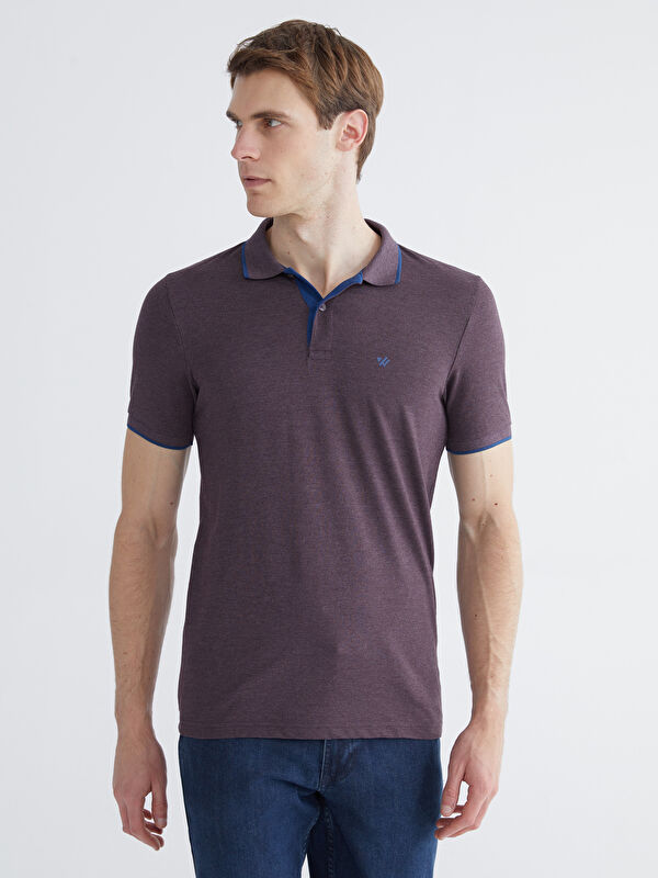 LCWAIKIKI Classic Polo Yaka Düz Erkek Tişört
