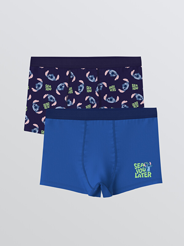 LCW Kids Baskılı Erkek Çocuk Boxer 2'li