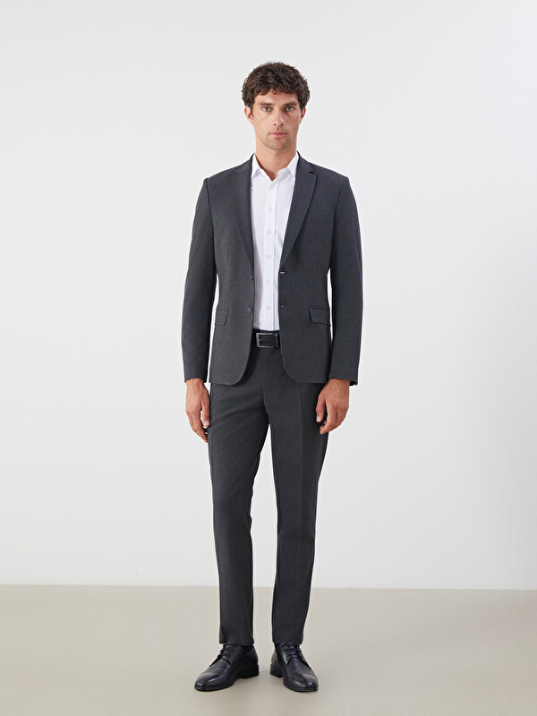 LCW BUSINESS Slim Fit Erkek Takım Elbise Pantolonu