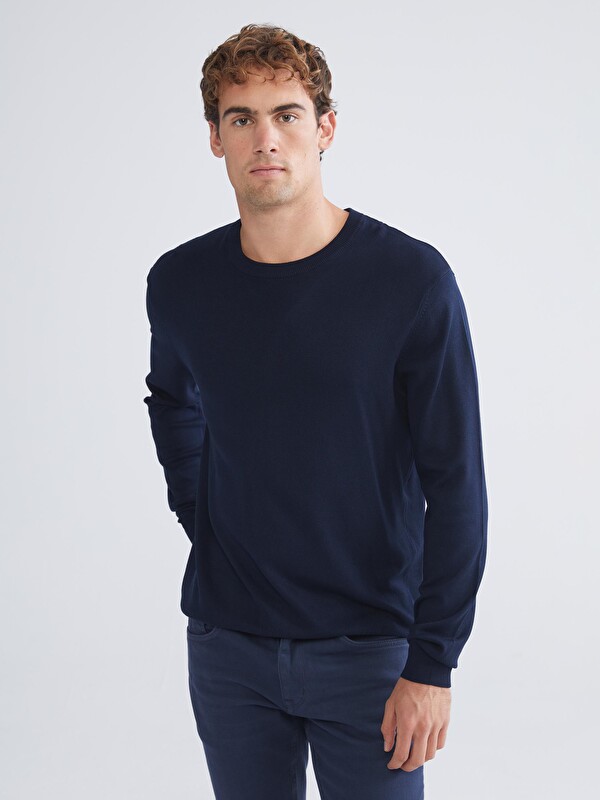 LCWAIKIKI Classic Crew Neck Knitwear Sweater پیاوان