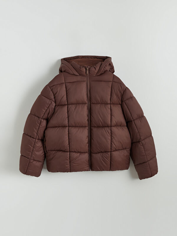 LCW Kids Kapüşonlu Kız Çocuk Şişme Mont
