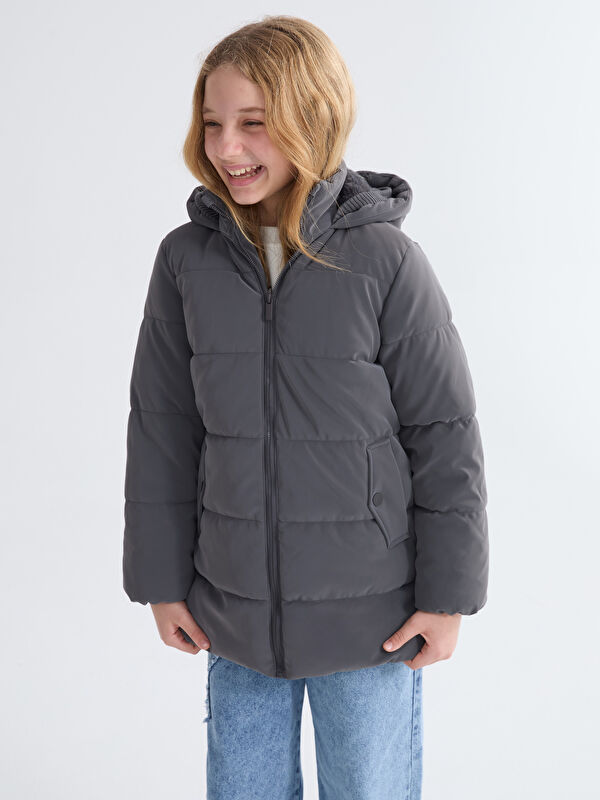 LCW Kids Hooded Girls' Coat