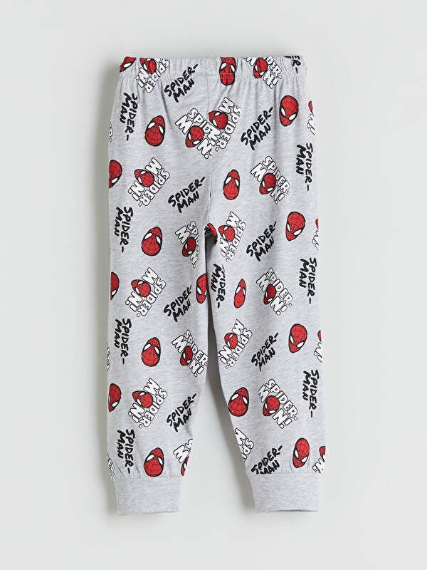 LCW Kids Beli Lastikli Spider-Man Baskılı Erkek Çocuk Pijama Alt