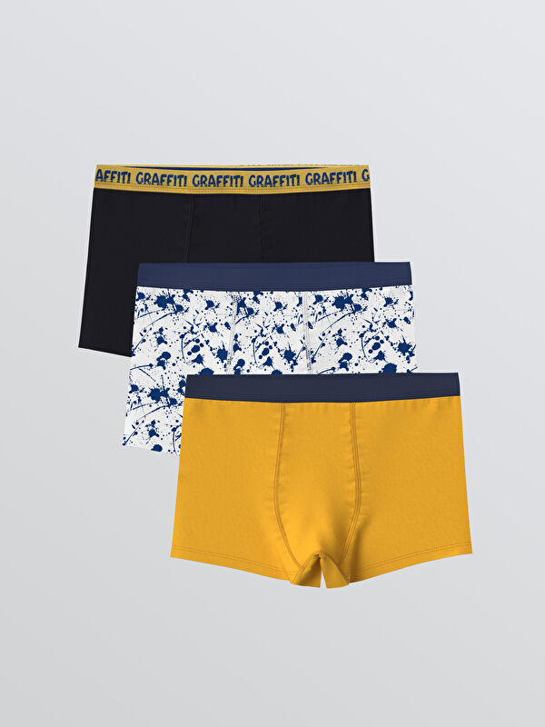 LCW Kids Printed Boys' Boxer Trunks 3-Pack