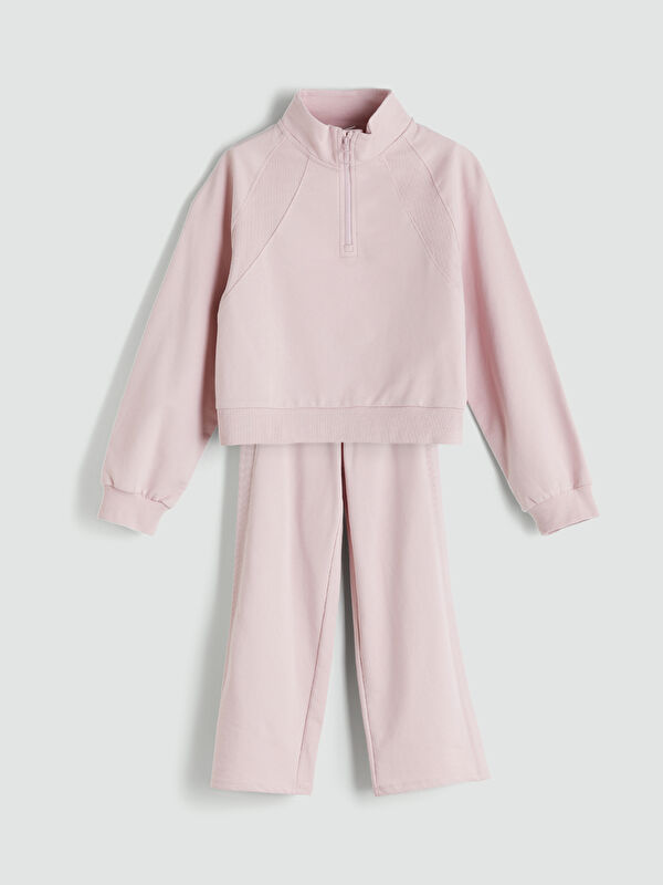 LCW Kids طقم بدلة رياضية وردي فتاة