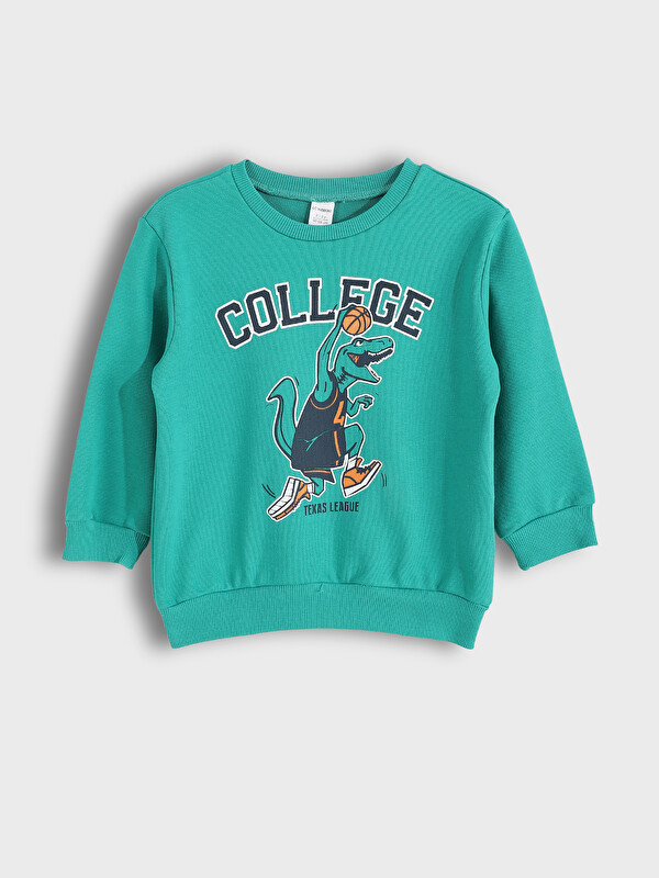 LCW Kids Printed Boys' Sweatshirt