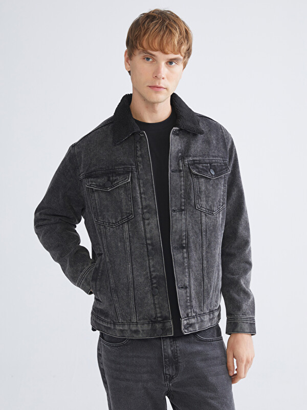LCW Jeans Джинсова куртка вільного крою для чоловіків