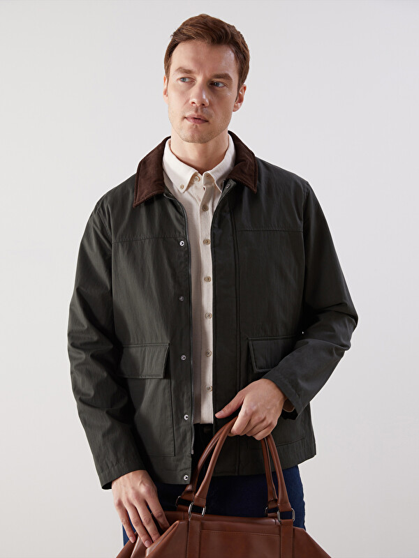 LCWAIKIKI Classic Shirt Collar Men's Jacket