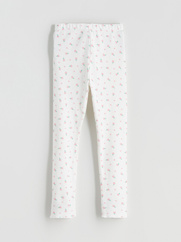 LCW Kids Çiçek Baskılı Kız Çocuk Pijama Alt