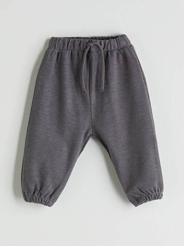LCW baby Beli Lastikli Erkek Bebek Jogger Eşofman Altı