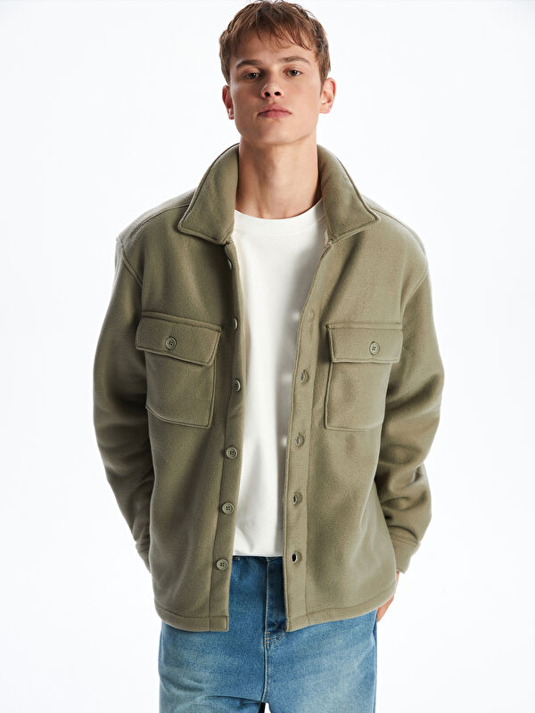 XSIDE Casual Fit Men's Shirt Jacket
