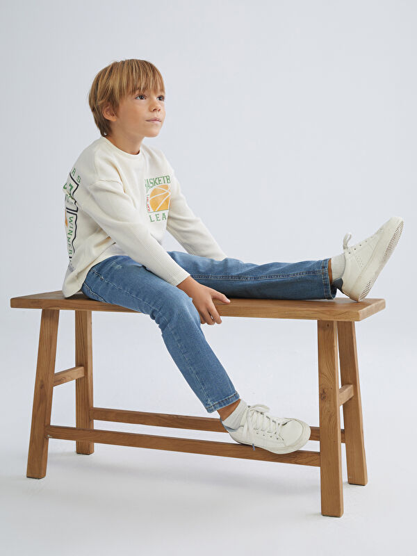 LCW Kids Dar Erkek Çocuk Jean Pantolon