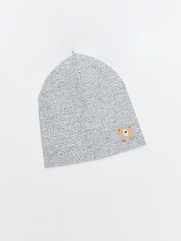 LCW baby Ayı Baskılı Erkek Bebek Bere
