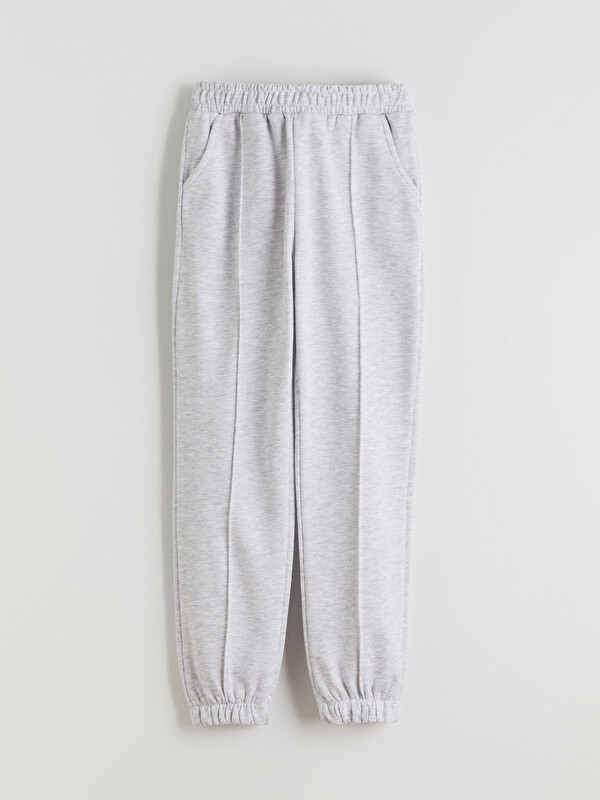 LCW Kids Beli Lastikli Kız Çocuk Jogger Eşofman Altı