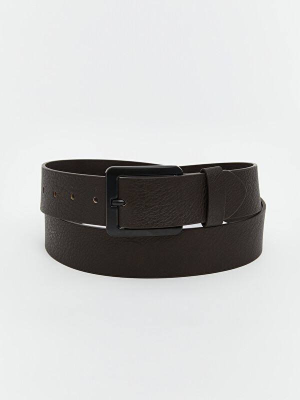 LCW ACCESSORIES Deri Görünümlü Erkek Kemer