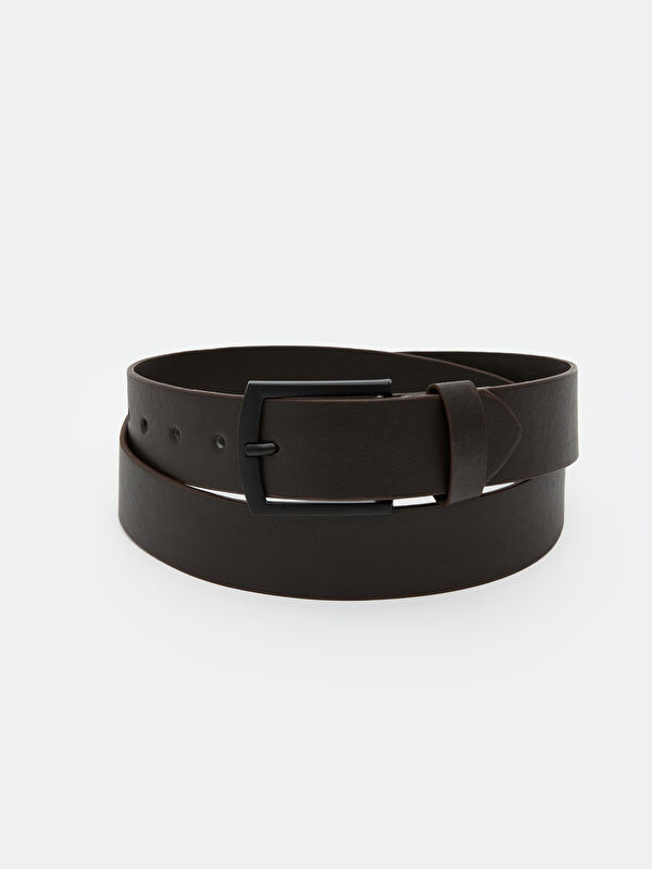 LCW ACCESSORIES Deri Görünümlü Erkek Kemer
