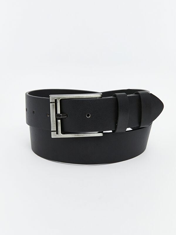 LCW ACCESSORIES Deri Görünümlü Erkek Kemer