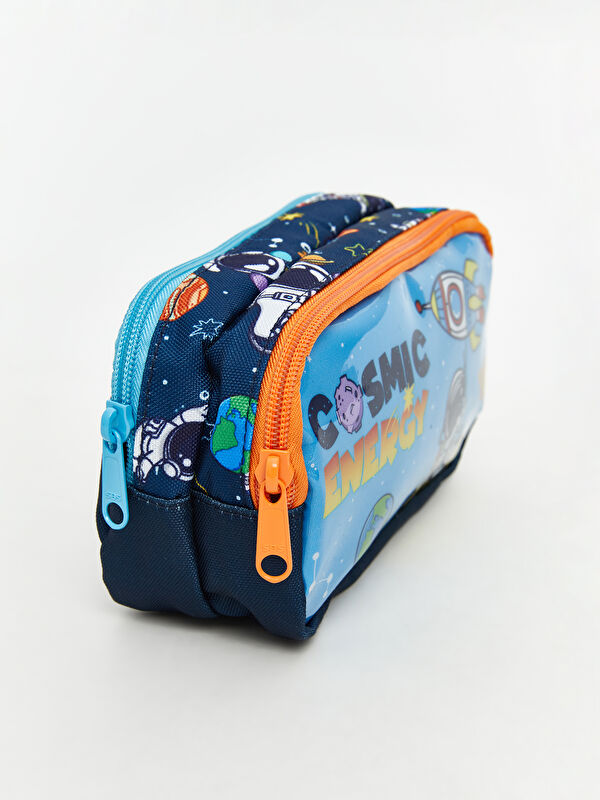 sakuページ LCW ACCESSORIES Uzay Baskılı Erkek Çocuk Kalem Kutusu - W54648Z4