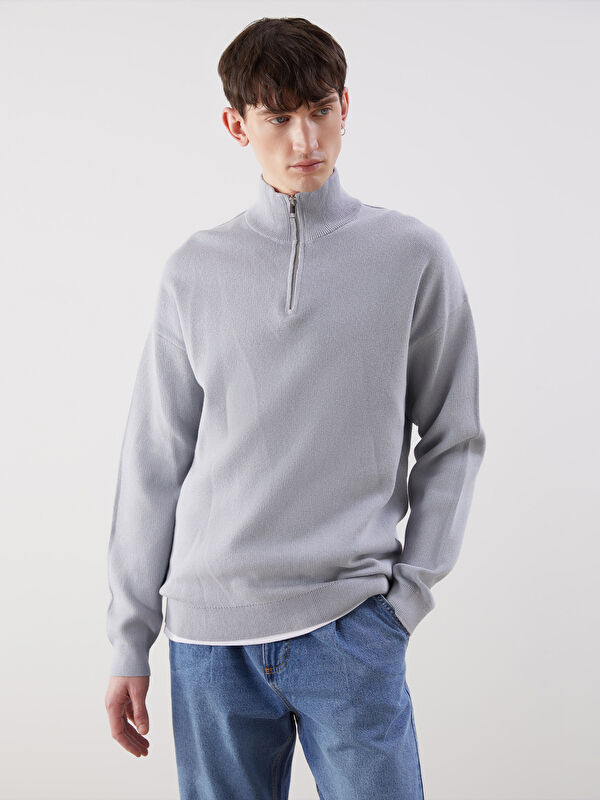 XSIDE Funnel Neck Men's Sweater