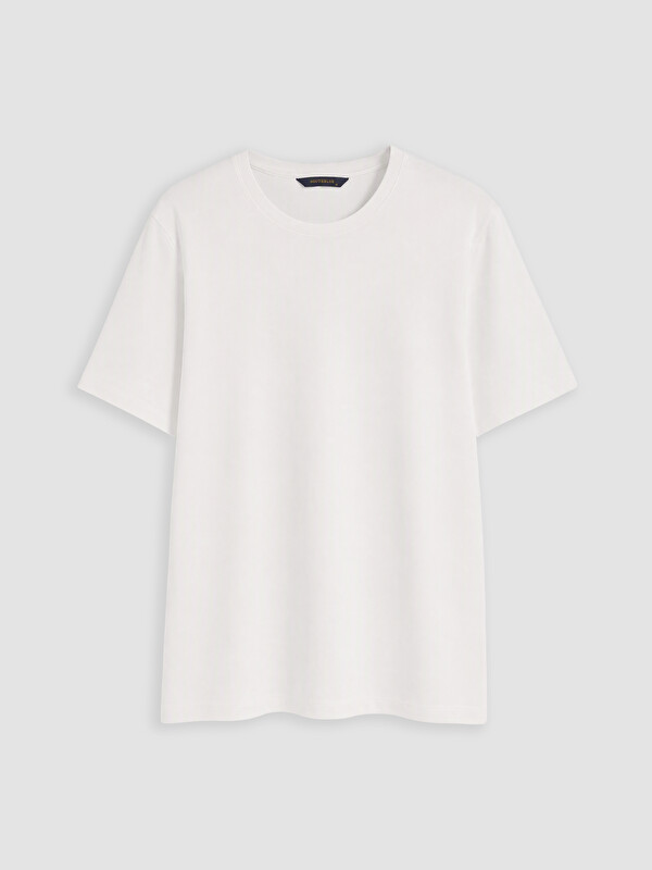 SOUTHBLUE Crew Neck Knitted Men's T-Shirt