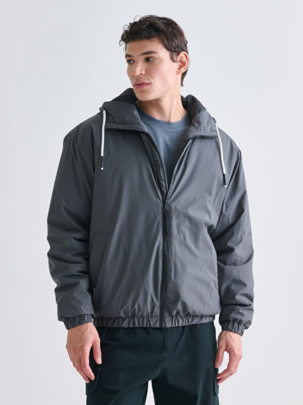 わたページ LCW Vision Standart Kalıp Dik Yaka Erkek Mont -W30511Z8-HDA | LCW