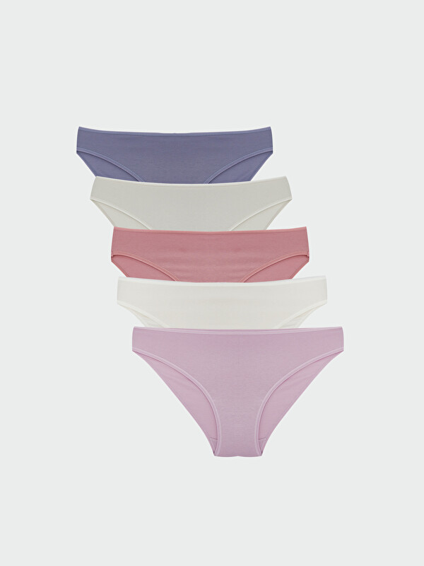 LCW DREAM Düz Bikini Külot 5'li