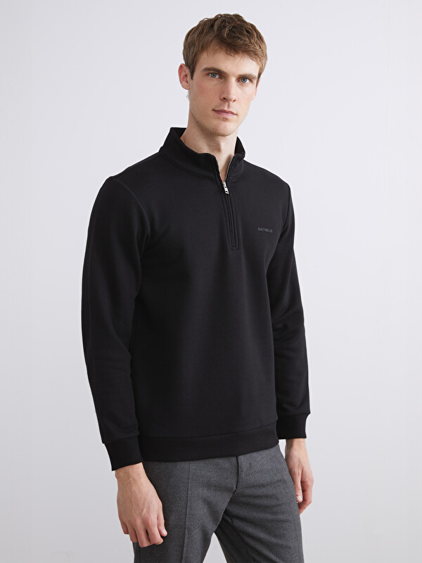SOUTHBLUE Funnel Neck Men's Thick Sweatshirt - W55608Z8-CVL | LC
