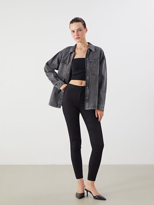 LCW Jeans Jüpiter Süper Skinny Fit Kadın Jean Pantolon