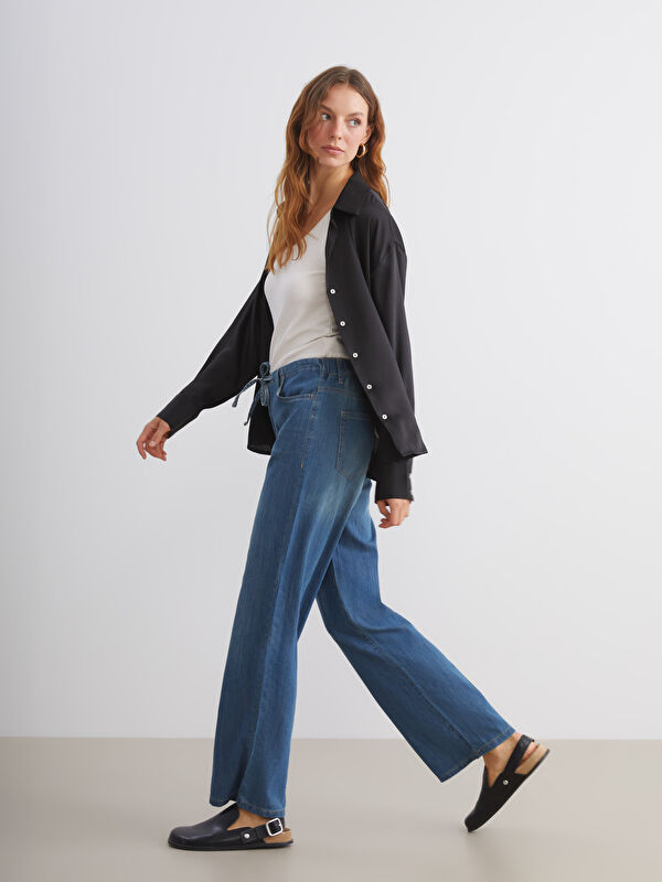 LCW Jeans Baggy Fit Kadın Jean Pantolon